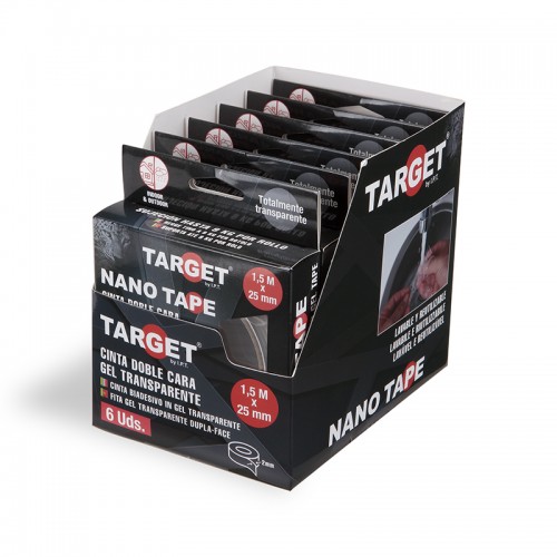 CINTA DE DOBLE CARA NANO TAPE GEL TRANSPARENTE